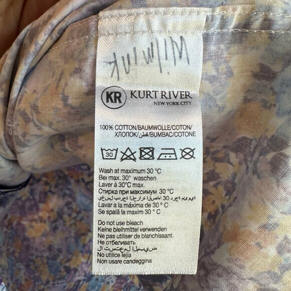 Kurt River Kelsey Spread Slim Fit Floral Button Up Shirt XL - Picture 6 of 11